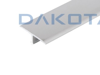 DAKOTA-  Listelo aluminio T 11mm satinado (2,5m) 